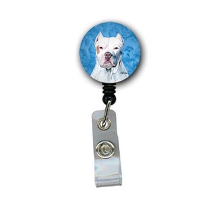 TEACHER'S AID Pit Bull Retractable Badge Reel Or Id Holder With Clip TE234739